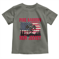 Patriotic Jersey Devil Toddler T Shirt Pine Barrens New Jersey Cryptid