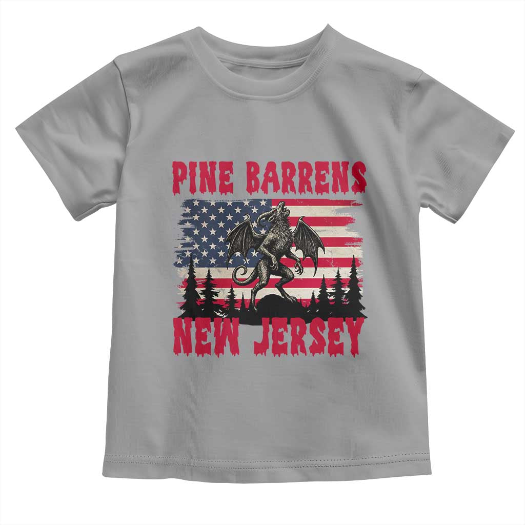 Patriotic Jersey Devil Toddler T Shirt Pine Barrens New Jersey Cryptid
