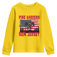 Patriotic Jersey Devil Youth Sweatshirt Pine Barrens New Jersey Cryptid
