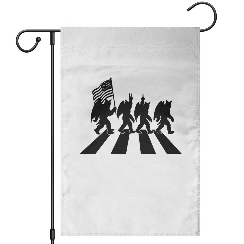 Funny Patriotic Mothman Garden Flag Cryptid Lover Gift