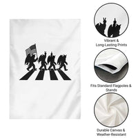 Funny Patriotic Mothman Garden Flag Cryptid Lover Gift