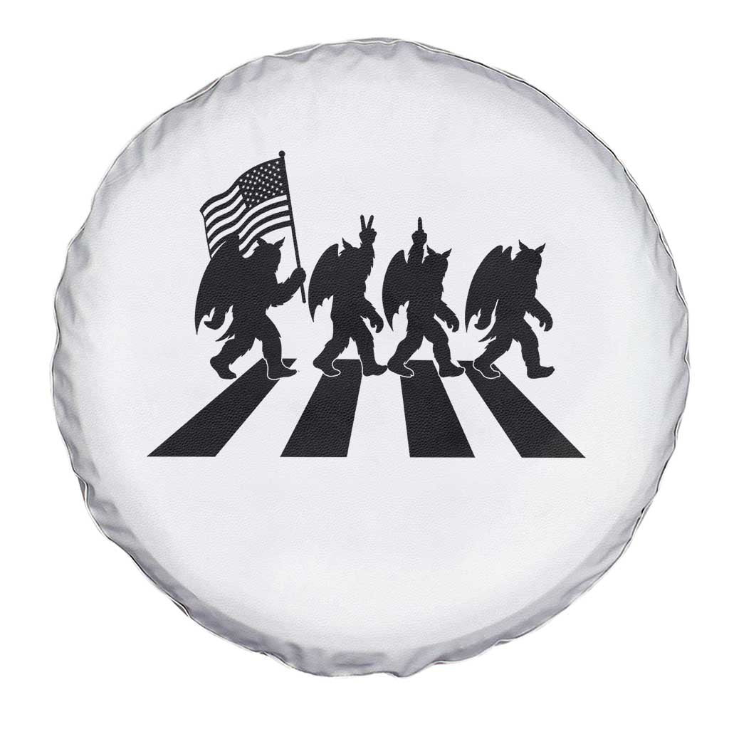 Funny Patriotic Mothman Spare Tire Cover Cryptid Lover Gift