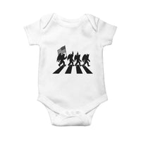 Funny Patriotic Mothman Baby Onesie Cryptid Lover Gift