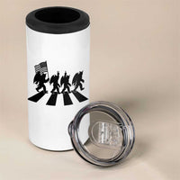 Funny Patriotic Mothman 4 in 1 Can Cooler Tumbler Cryptid Lover Gift
