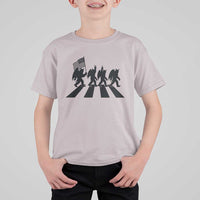 Funny Patriotic Mothman T Shirt For Kid Cryptid Lover Gift