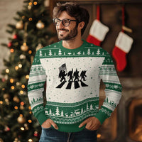 Funny Patriotic Mothman Ugly Christmas Sweater Cryptid Lover Gift