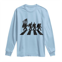 Funny Patriotic Mothman Long Sleeve Shirt Cryptid Lover Gift