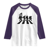 Funny Patriotic Mothman Raglan Shirt Cryptid Lover Gift