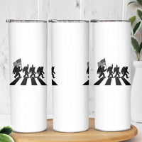 Funny Patriotic Mothman Skinny Tumbler Cryptid Lover Gift