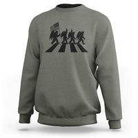 Funny Patriotic Mothman Sweatshirt Cryptid Lover Gift