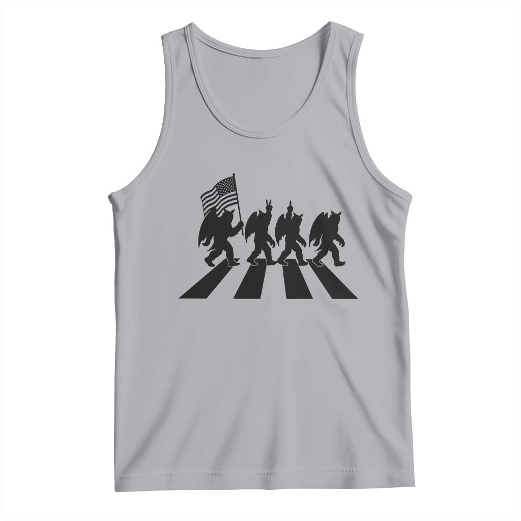 Funny Patriotic Mothman Tank Top Cryptid Lover Gift
