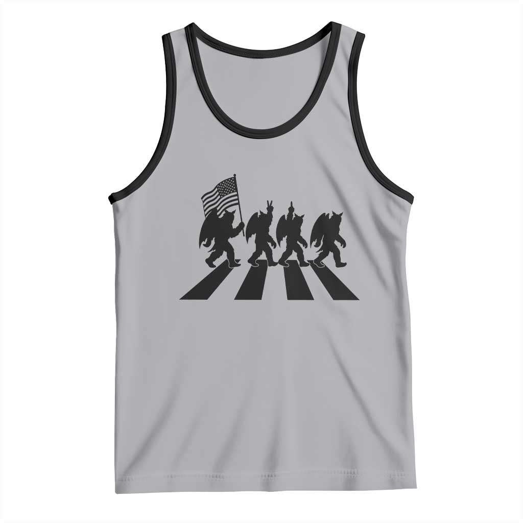 Funny Patriotic Mothman Tank Top Cryptid Lover Gift