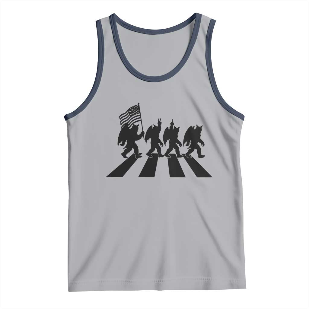 Funny Patriotic Mothman Tank Top Cryptid Lover Gift