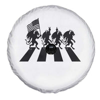 Patriotic Jersey Devil Spare Tire Cover New Jersey Cryptid Gift