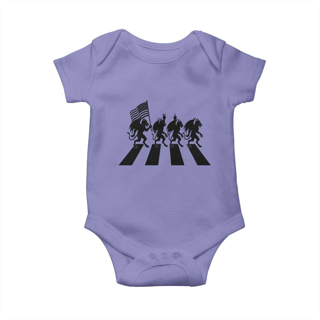 Patriotic Jersey Devil Baby Onesie New Jersey Cryptid Gift