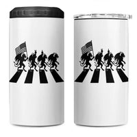Patriotic Jersey Devil 4 in 1 Can Cooler Tumbler New Jersey Cryptid Gift