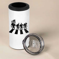 Patriotic Jersey Devil 4 in 1 Can Cooler Tumbler New Jersey Cryptid Gift