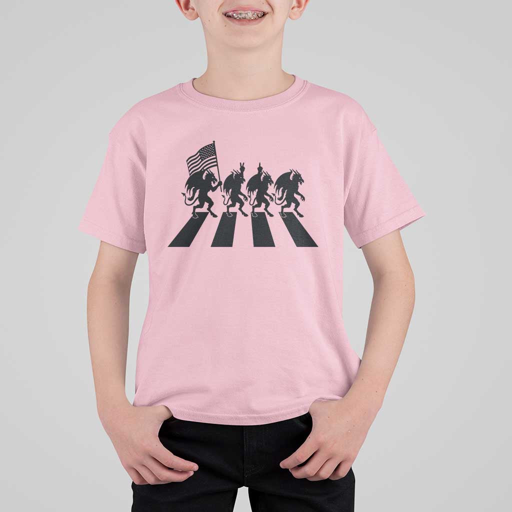Patriotic Jersey Devil T Shirt For Kid New Jersey Cryptid Gift