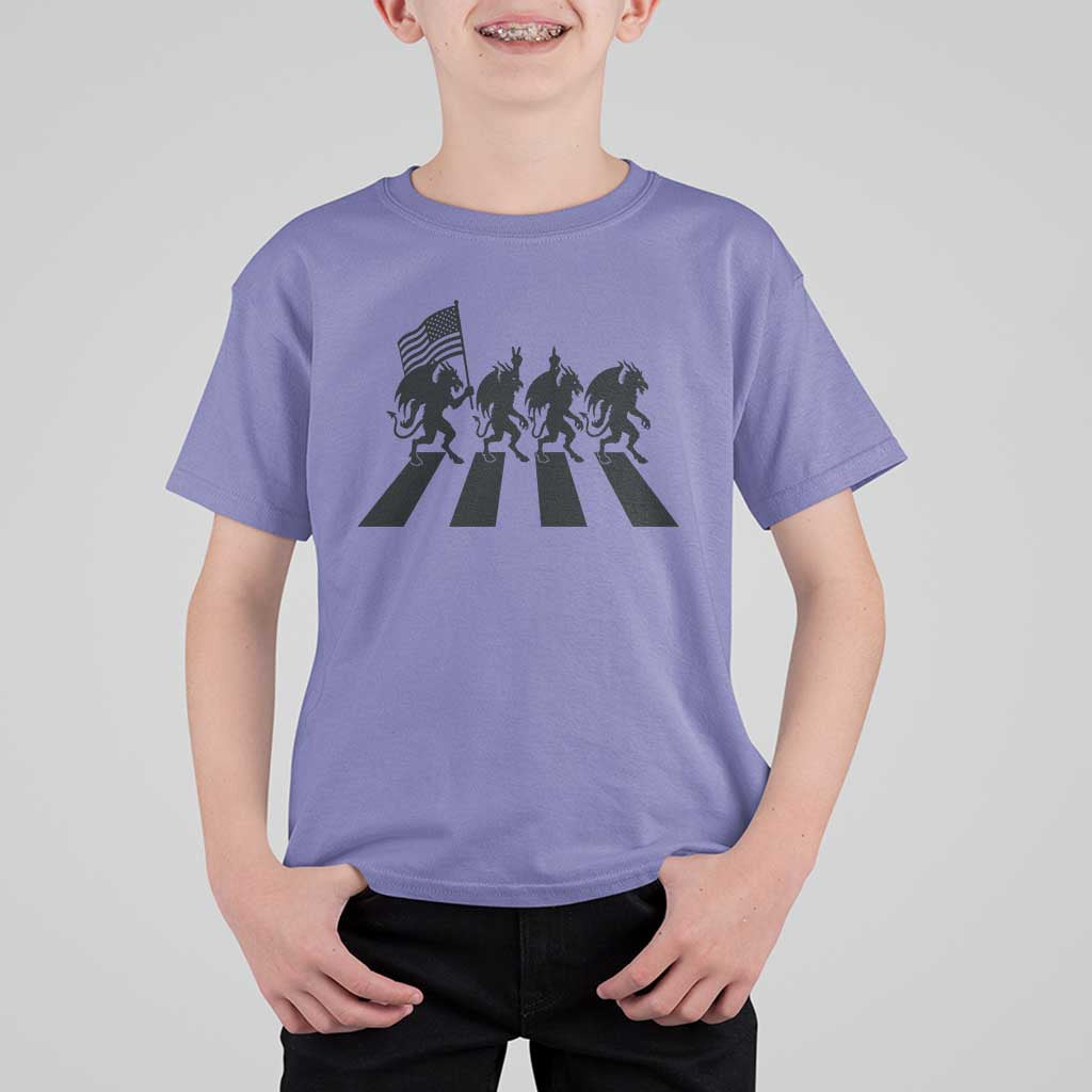 Patriotic Jersey Devil T Shirt For Kid New Jersey Cryptid Gift