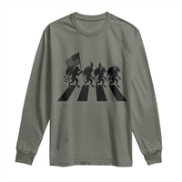 Patriotic Jersey Devil Long Sleeve Shirt New Jersey Cryptid Gift