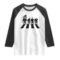 Patriotic Jersey Devil Raglan Shirt New Jersey Cryptid Gift