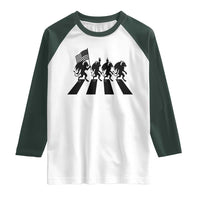Patriotic Jersey Devil Raglan Shirt New Jersey Cryptid Gift