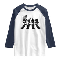 Patriotic Jersey Devil Raglan Shirt New Jersey Cryptid Gift