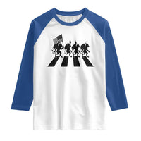 Patriotic Jersey Devil Raglan Shirt New Jersey Cryptid Gift