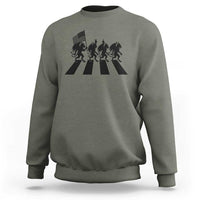 Patriotic Jersey Devil Sweatshirt New Jersey Cryptid Gift