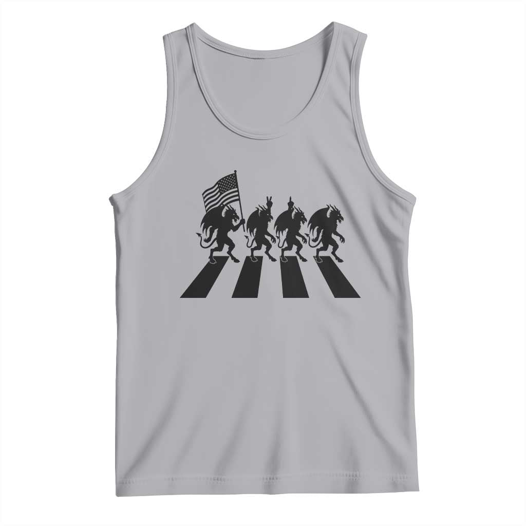 Patriotic Jersey Devil Tank Top New Jersey Cryptid Gift