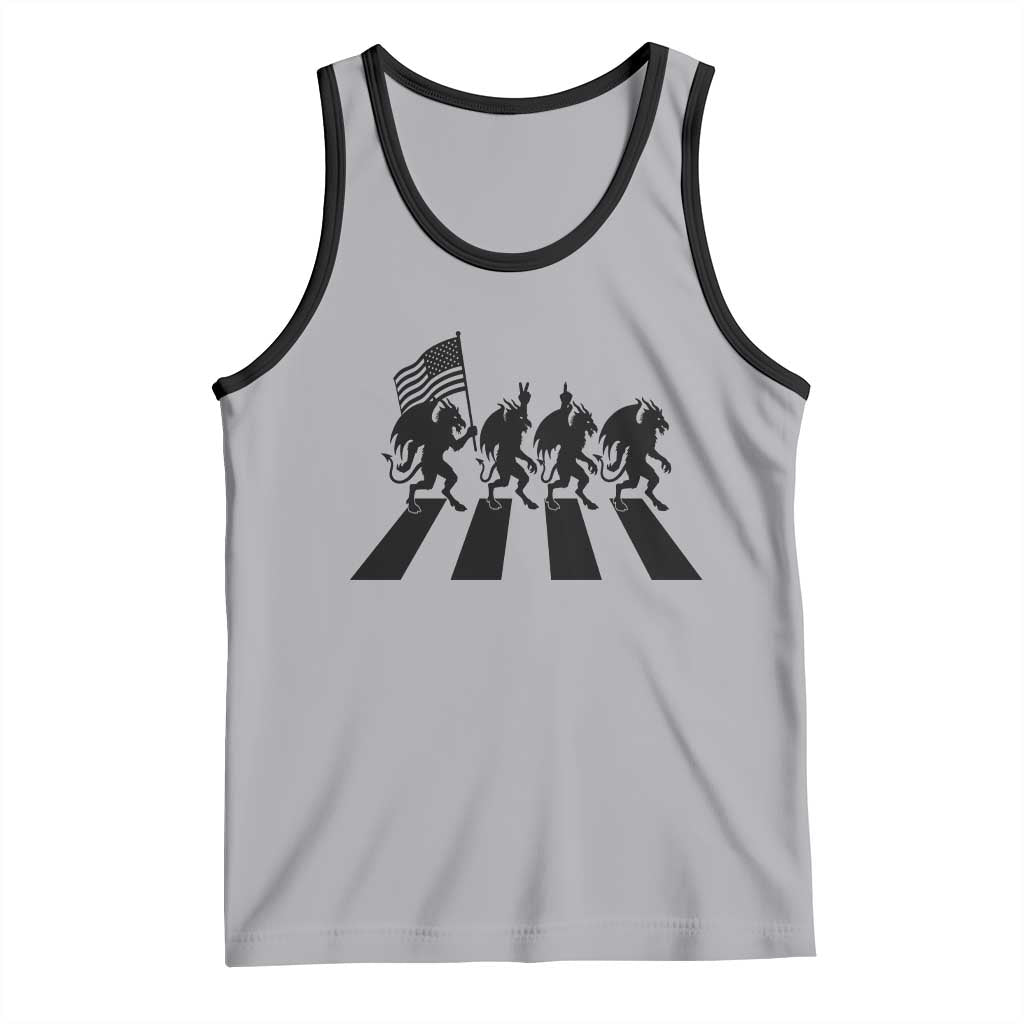 Patriotic Jersey Devil Tank Top New Jersey Cryptid Gift