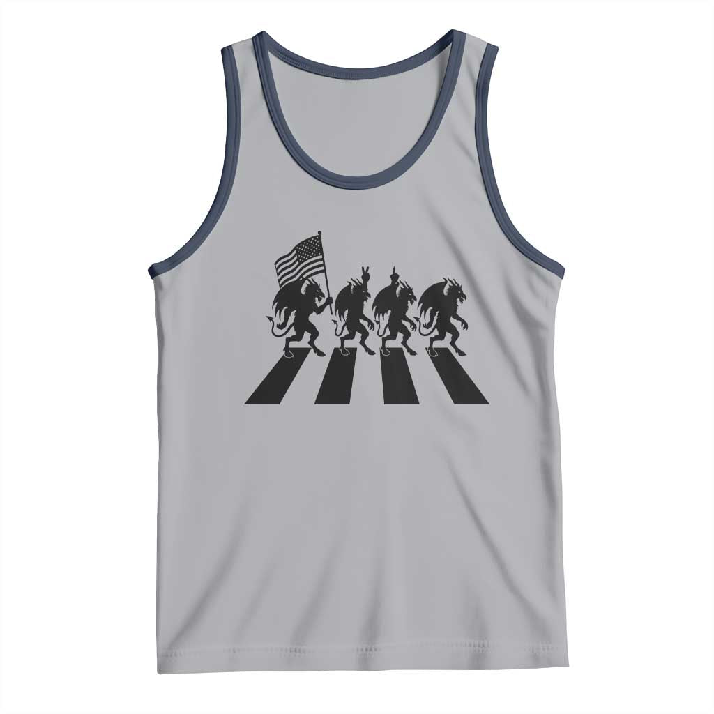 Patriotic Jersey Devil Tank Top New Jersey Cryptid Gift
