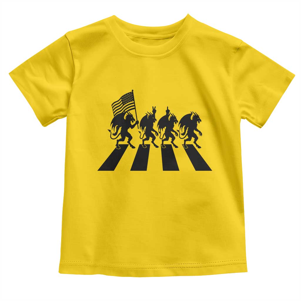 Patriotic Jersey Devil Toddler T Shirt New Jersey Cryptid Gift