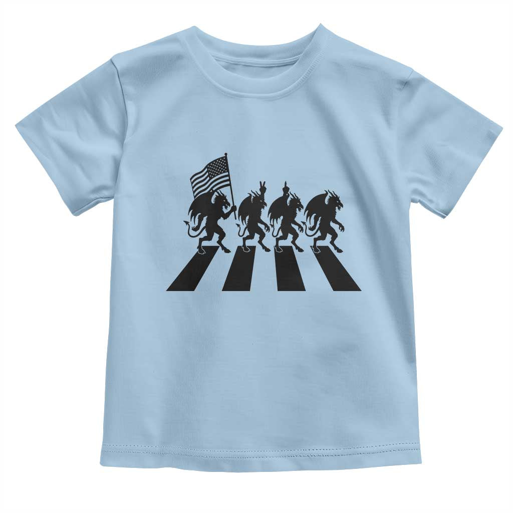 Patriotic Jersey Devil Toddler T Shirt New Jersey Cryptid Gift