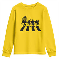 Patriotic Jersey Devil Youth Sweatshirt New Jersey Cryptid Gift