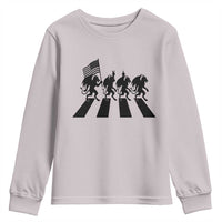 Patriotic Jersey Devil Youth Sweatshirt New Jersey Cryptid Gift