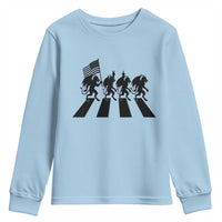 Patriotic Jersey Devil Youth Sweatshirt New Jersey Cryptid Gift