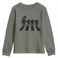 Patriotic Jersey Devil Youth Sweatshirt New Jersey Cryptid Gift