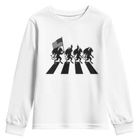 Patriotic Jersey Devil Youth Sweatshirt New Jersey Cryptid Gift