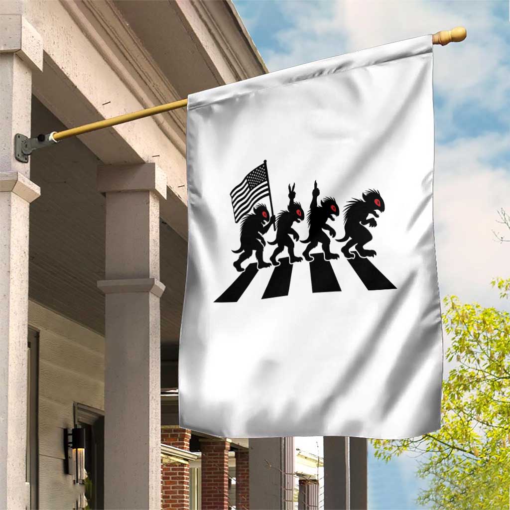 Patriotic Chupacabra Garden Flag Funny Cryptid Lover Gift