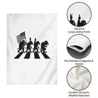 Patriotic Chupacabra Garden Flag Funny Cryptid Lover Gift