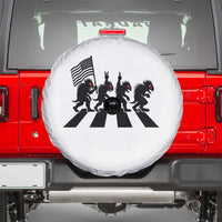 Patriotic Chupacabra Spare Tire Cover Funny Cryptid Lover Gift