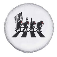 Patriotic Chupacabra Spare Tire Cover Funny Cryptid Lover Gift