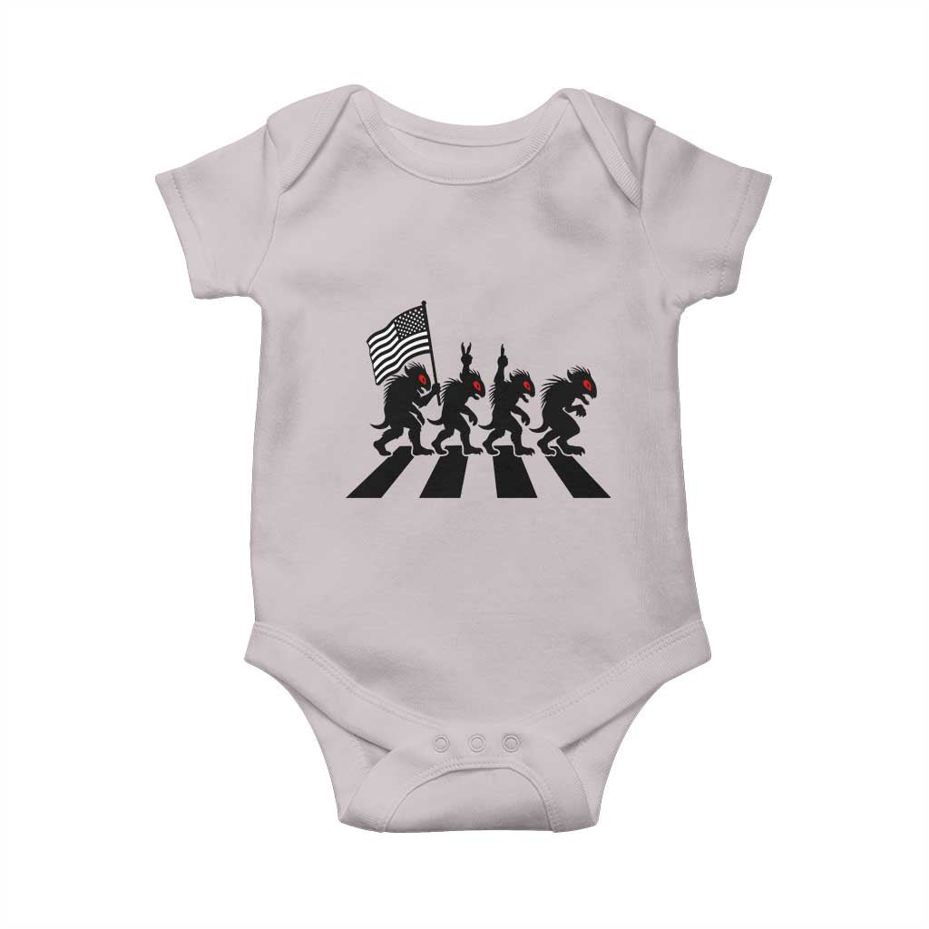 Patriotic Chupacabra Baby Onesie Funny Cryptid Lover Gift