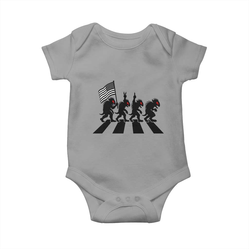 Patriotic Chupacabra Baby Onesie Funny Cryptid Lover Gift