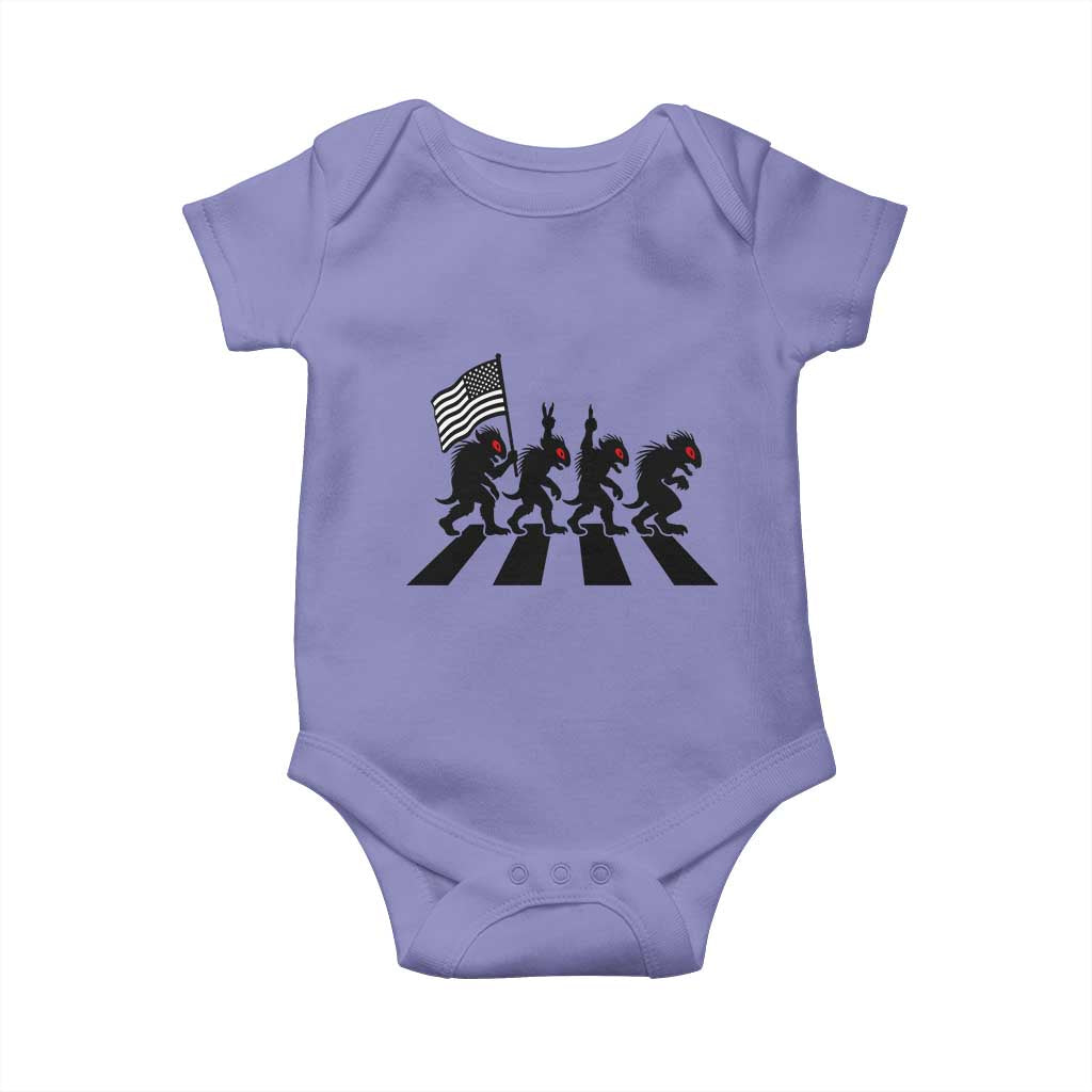 Patriotic Chupacabra Baby Onesie Funny Cryptid Lover Gift