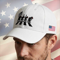 Patriotic Chupacabra Baseball Cap Funny Cryptid Lover Gift