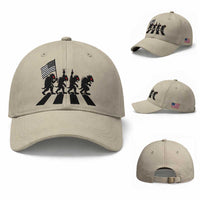 Patriotic Chupacabra Baseball Cap Funny Cryptid Lover Gift