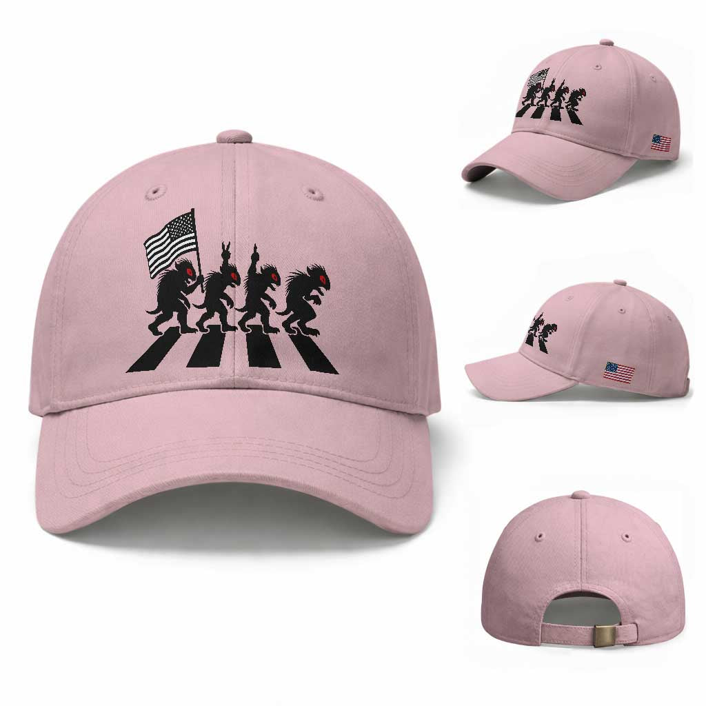 Patriotic Chupacabra Baseball Cap Funny Cryptid Lover Gift