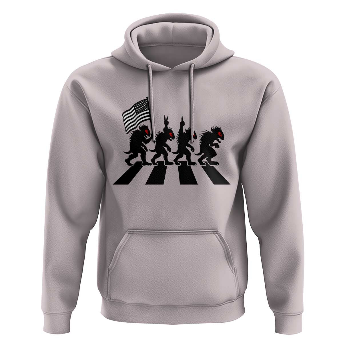 Patriotic Chupacabra Hoodie Funny Cryptid Lover Gift